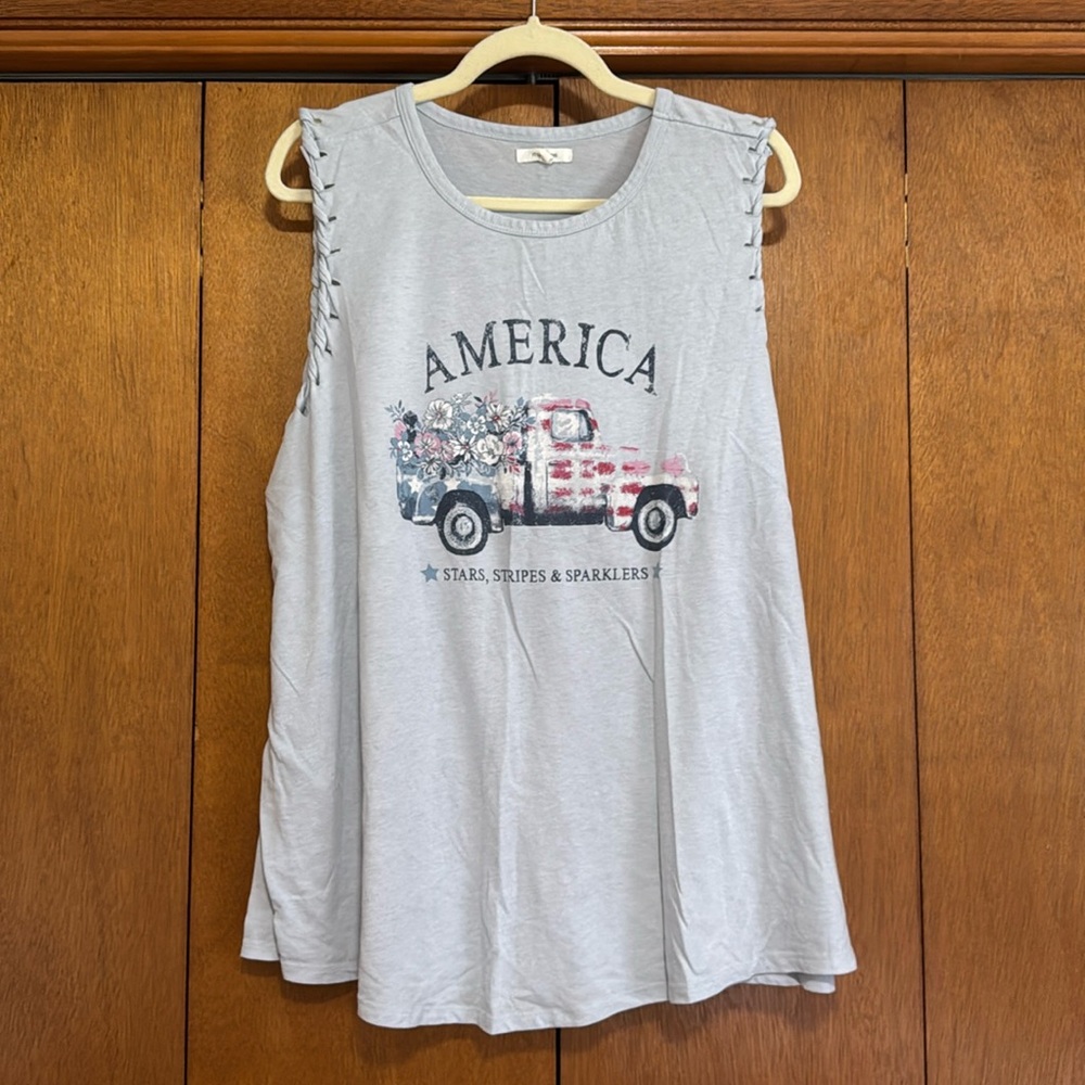 Maurices tank top.  Size 2X